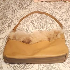 FALOR Genuine Leather Luxury Shoulder Bag- Made in Italy